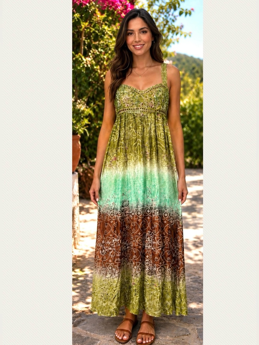NEW! Free People Into The Nights Spring Summer Maxi Dress Size M